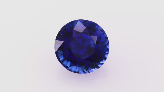 1.01 Carat Blue SRI LANKAN Round Sapphire