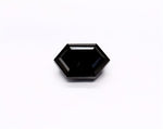 4.64 Carat Natural Black Hexagonal Diamond GIA