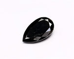 0.71 Carat Natural Black Pear Diamond GIA