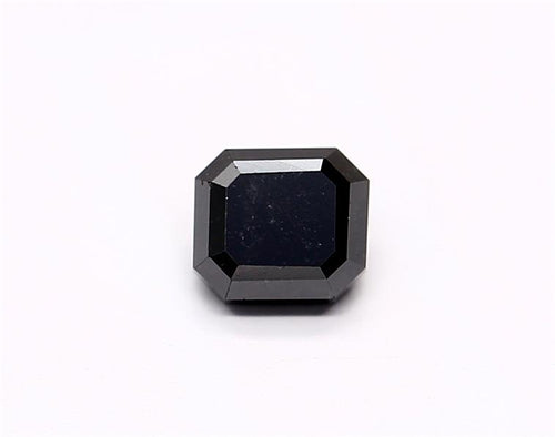 0.49 Carat Natural Black Emerald Diamond GIA