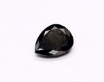 0.89 Carat Natural Black Pear Diamond GIA
