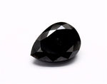 3.07 Carat Black Pear Diamond
