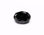 1.35 Carat Natural Black Oval Diamond GIA