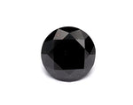 2 Carat Natural Black Round Diamond GIA
