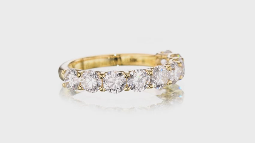 Round Brilliant Diamond Band