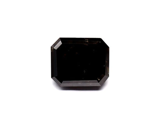 2.22 Carat Natural Black Emerald Diamond GIA