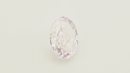 0.65 Carat Light Pink Oval Diamond VS2 GIA