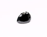 1.31 Carat Natural Black Pear Diamond GIA