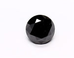 3.13 Carat Black Round Diamond