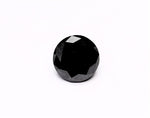 2.14 Carat Natural Black Round Diamond GIA