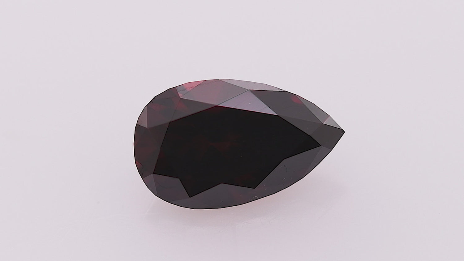 0.40 Carat Fancy Dark Reddish Brown Pear Diamond SI1 GIA