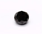 1.48 Carat Natural Black Oval Diamond GIA