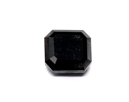 2.85 Carat Black Emerald Diamond
