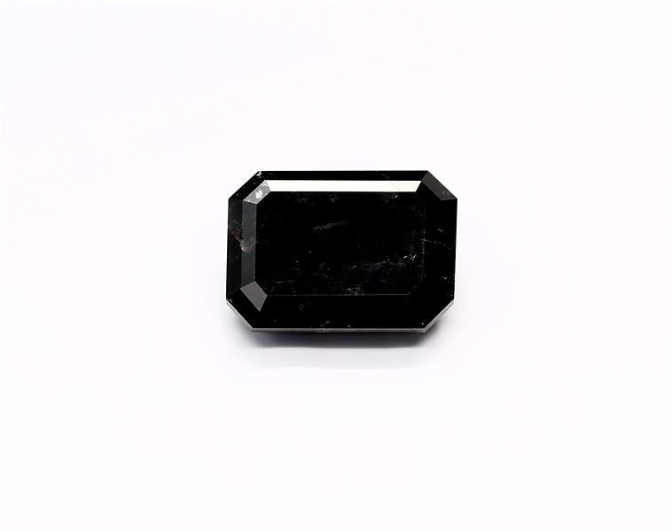 4.84 Carat Natural Black Emerald Diamond GIA