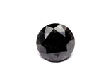 2.09 Carat Black Round Diamond