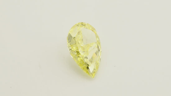 Diamante Giallo Fancy a Pera da 1,01 Carati VS1 GIA