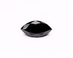 1.08 Carat Natural Black Marquise Diamond GIA