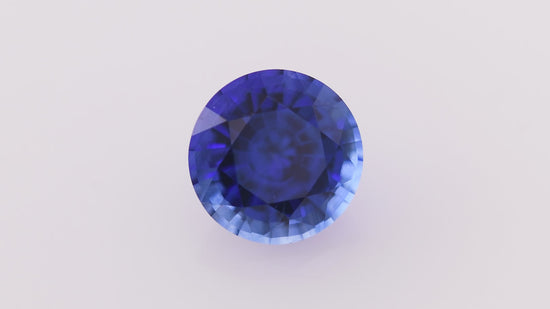 1.39 Carat Blue SRI LANKAN Round Sapphire