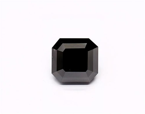 1.18 Carat Natural Black Emerald Diamond GIA