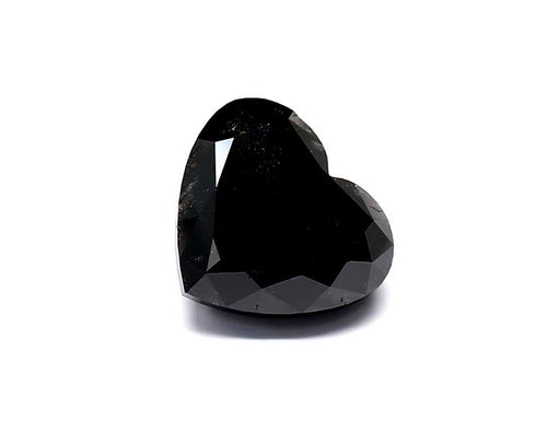 2.78 Carat Black Heart Diamond