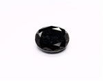 4.96 Carat Natural Black Oval Diamond GIA