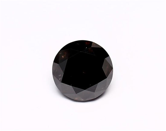 1.2 Carat Natural Black Round Diamond GIA