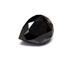 0.9 Carat Natural Black Pear Diamond GIA