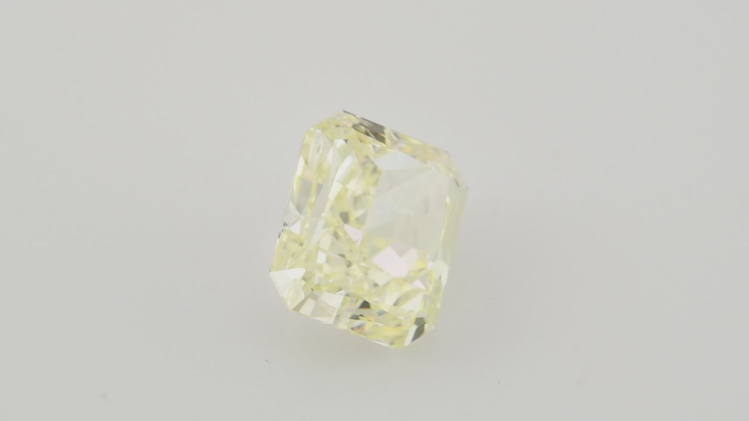 8.75 Carat Light Yellow Radiant Diamond SI1 GIA
