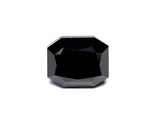 2.01 Carat Natural Black Radiant Diamond GIA