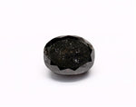 1.29 Carat Natural Black Oval Diamond GIA