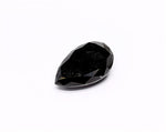 1.36 Carat Natural Black Pear Diamond GIA