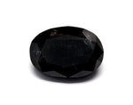 0.9 Carat Natural Black Oval Diamond GIA
