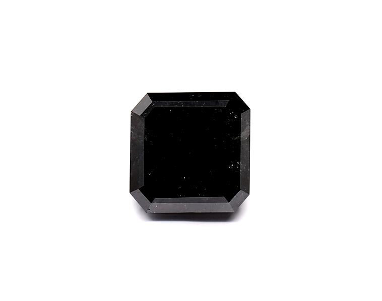 2.02 Carat Black Emerald Diamond