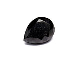 1.35 Carat Natural Black Pear Diamond GIA