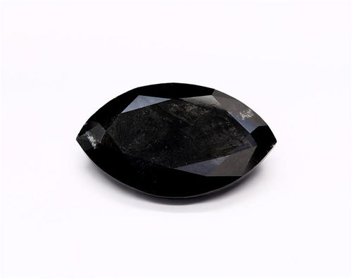 10.92 Carat Black Marquise Diamond