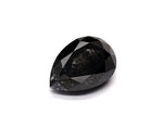 0.55 Carat Natural Black Pear Diamond GIA