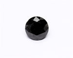 3.13 Carat Natural Black Round Diamond GIA