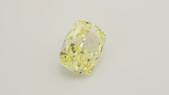 2.26 Carat Fancy Yellow Cushion Diamond VS1 GIA