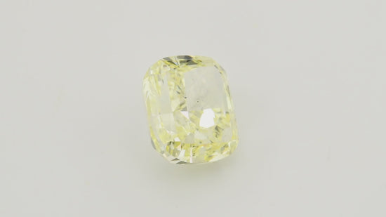 5.01 Carat Fancy Yellow Cushion Diamond SI1 GIA