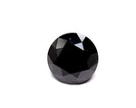 1.81 Carat Natural Black Round Diamond GIA