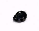 1.09 Carat Natural Black Pear Diamond GIA