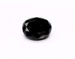 2.28 Carat Natural Black Oval Diamond GIA