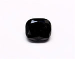 0.81 Carat Natural Black Cushion Diamond GIA