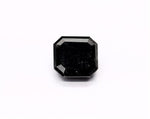 4.6 Carat Natural Black Sq emerald Diamond GIA