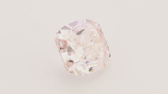 0.44 Carat Fancy Pink Cushion Diamond VS2 GIA