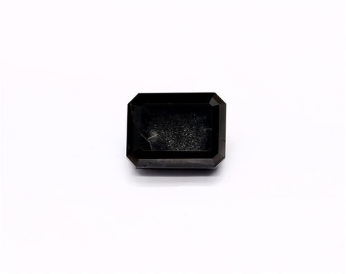 1.36 Carat Natural Black Emerald Diamond GIA