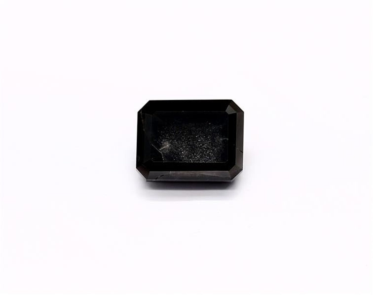 1.36 Carat Natural Black Emerald Diamond GIA