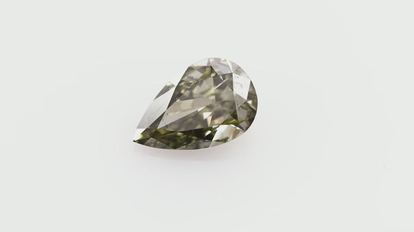 1.02 Carat Chameleon Pear Diamond SI2 GIA | LEIBISH