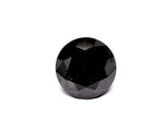 1.78 Carat Natural Black Round Diamond GIA