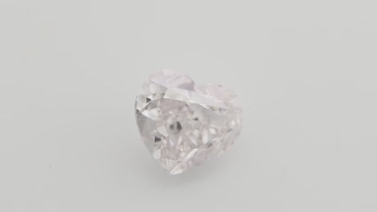 0.80 Carat Very Light Pink Heart Diamond VS2 GIA